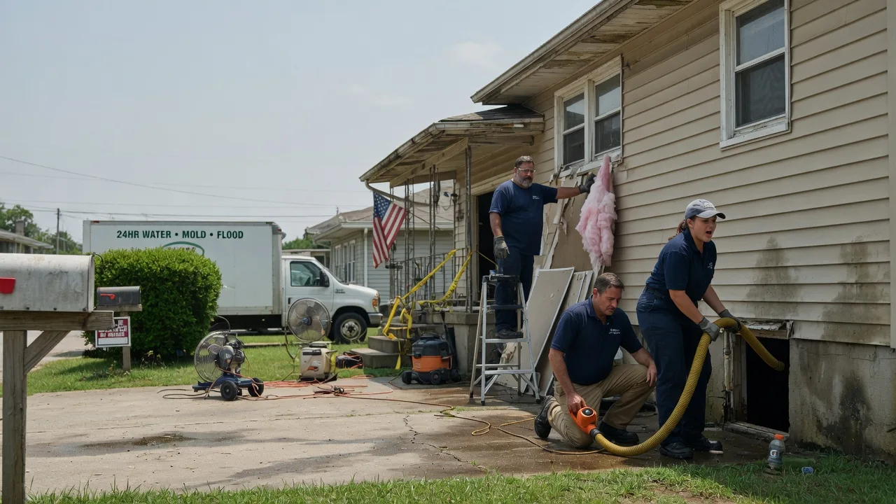Water Damage Repair in Stoutsville, OH near me